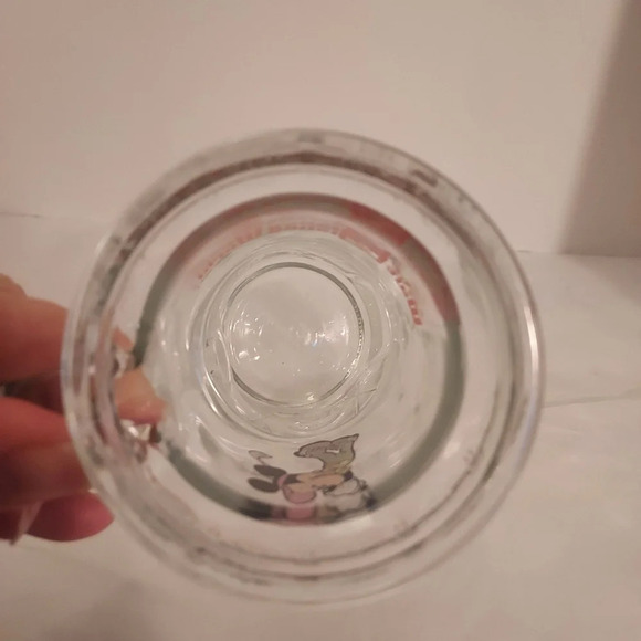 Vintage Walt Disney World Clear Mickey Mouse Golf Bag Shaped Glass Mug Stein - Picture 5 of 9